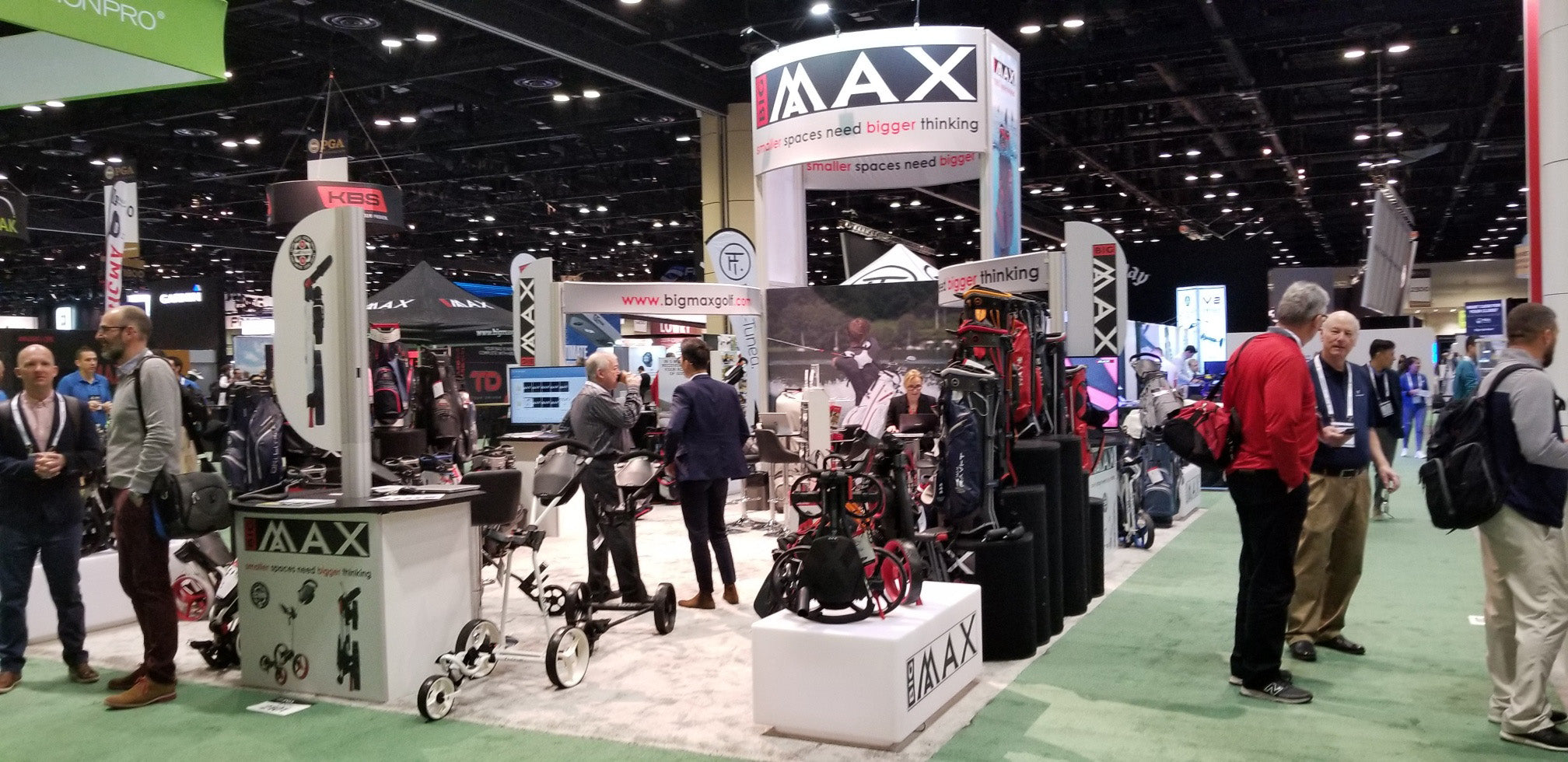 BIG MAX punktet mit HIGHLIGHTS auf der PGA SHOW IN ORLANDO/USA