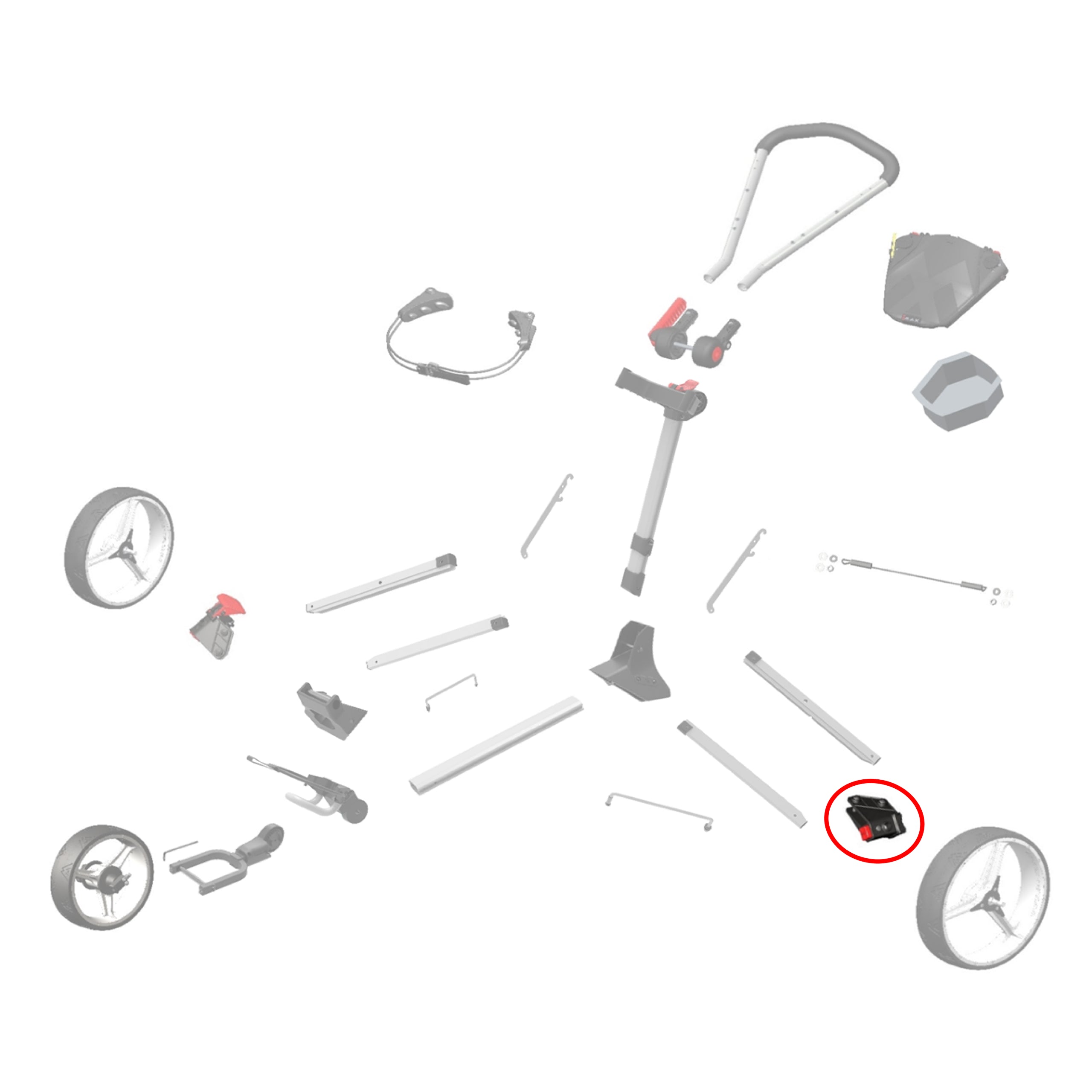Wheel Knuckle (Left) - IQ2, IQ2 360