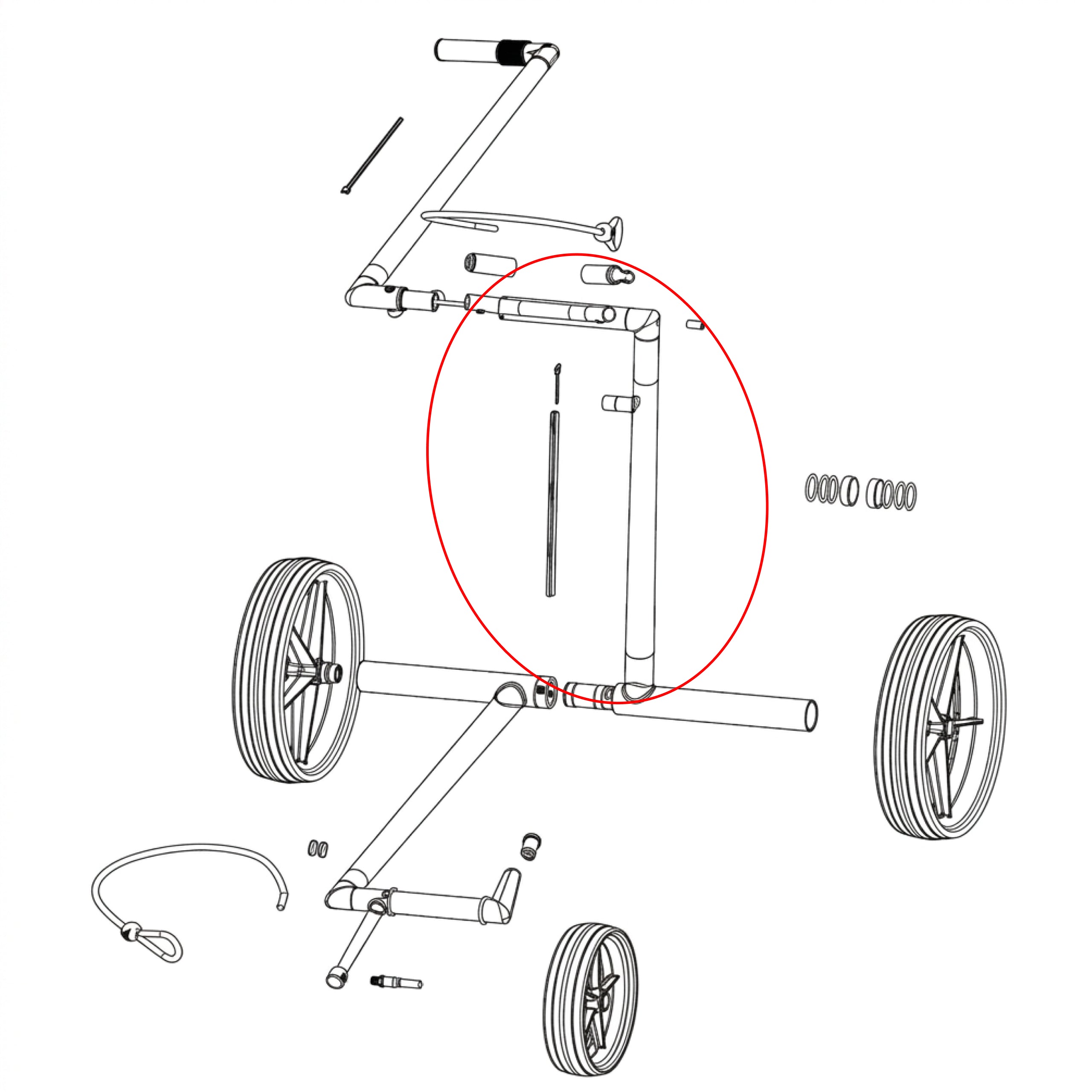e-Lite 3/4 Upper Frame Kit