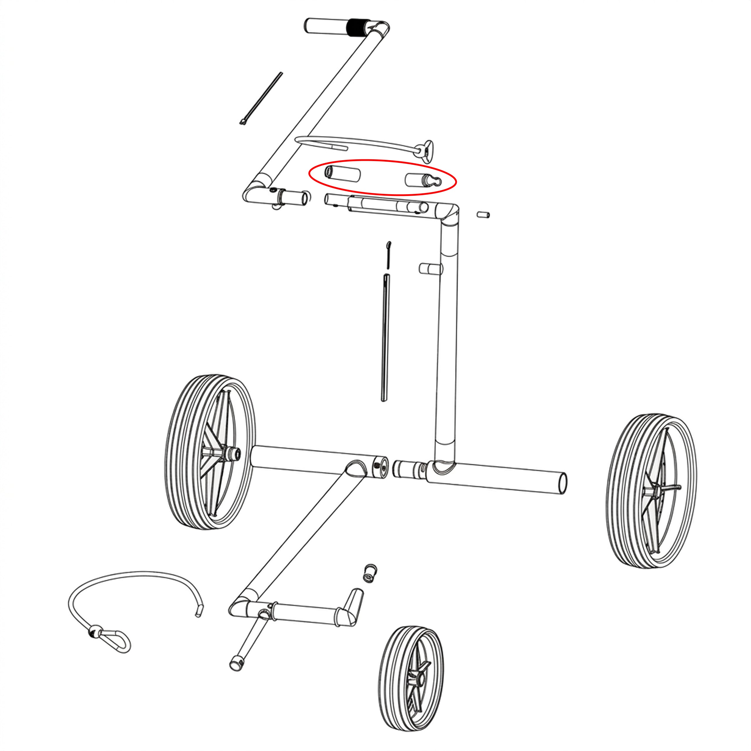 e-Lite 3/4 Upper Holder Foam