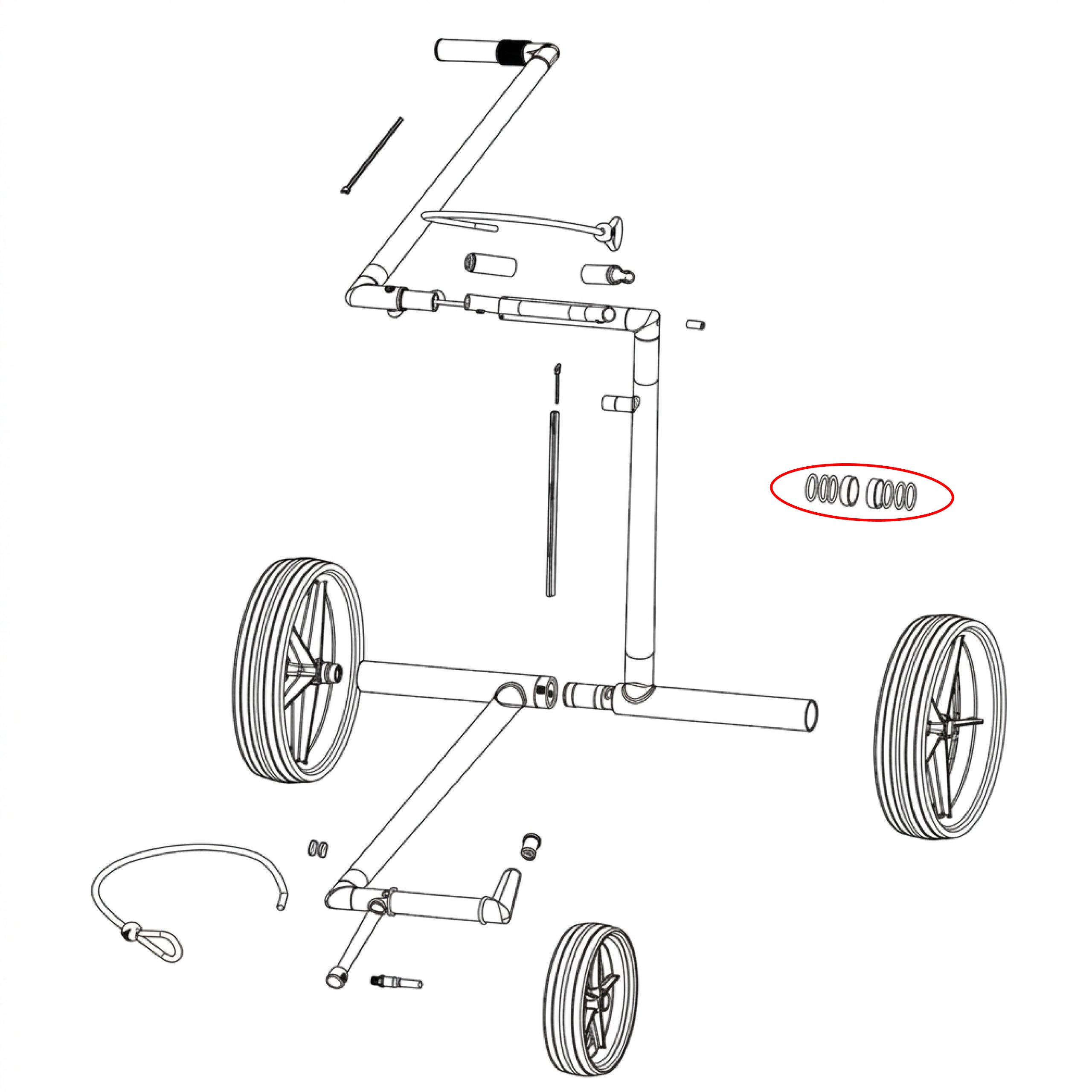 e-Lite 3/4 Motor Foam Ring