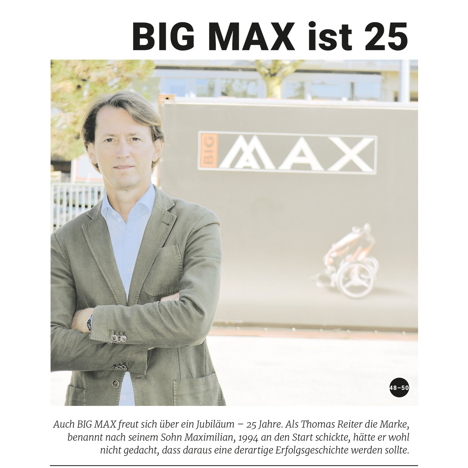25 Jahre BIG MAX – wir feiern Geburtstag!
