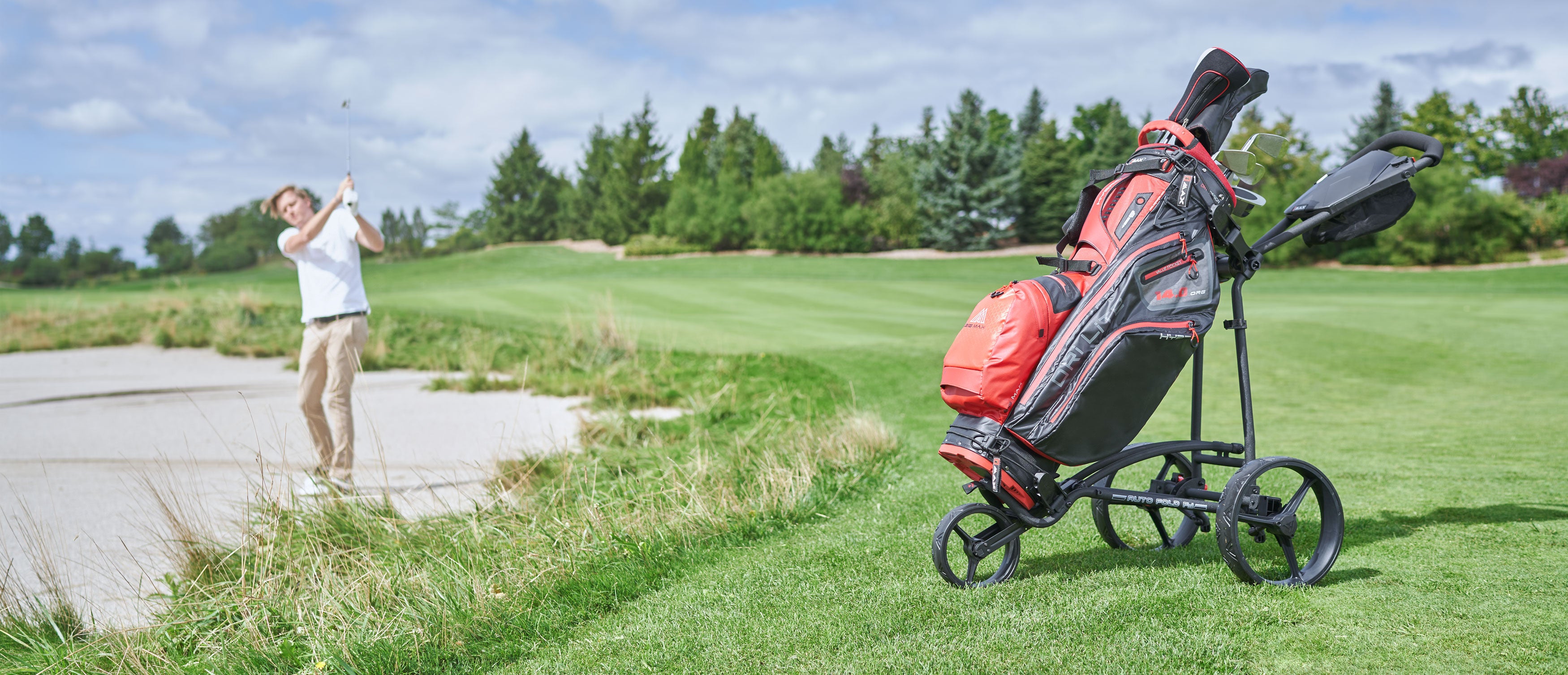 Einer der “besten Golf-Push-Trolleys, den Sie 2021/22 kaufen können ” – Golf.com