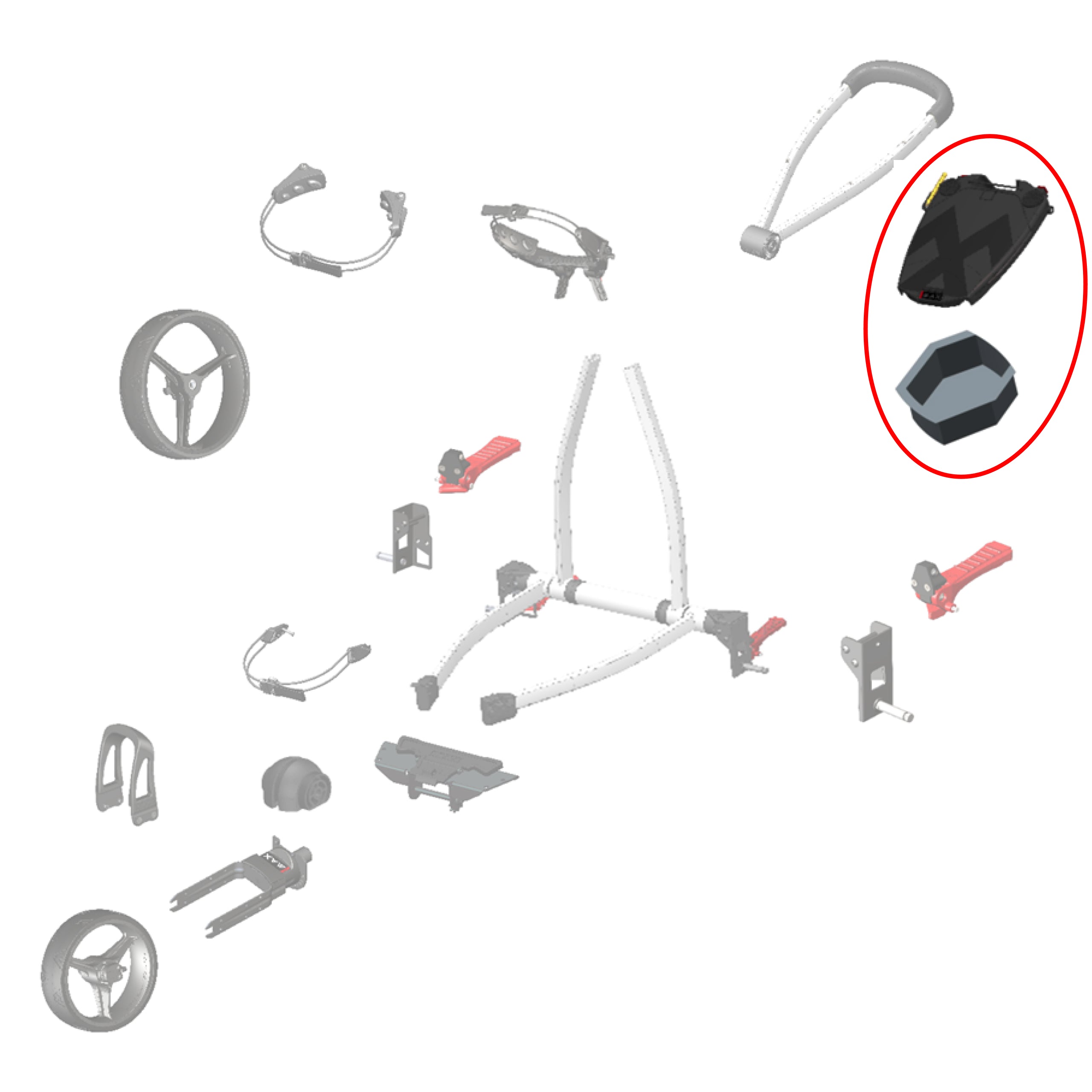 Blade IP 2 Scorecard Holder with Mesh